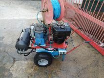 Motocompressore ad aria a 2 ruote Paterlini per potatura e raccolta